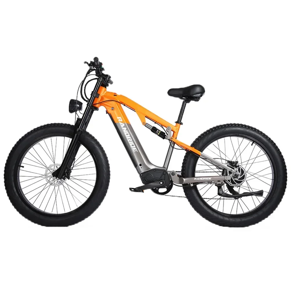 RANDRIDE YX80 1500W 48V 20AH fat tire mountain off-road urban all-terrain electric bicycle
