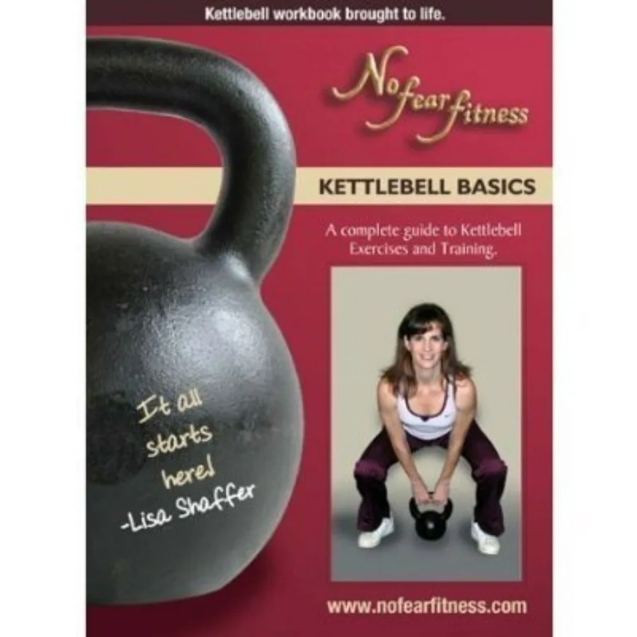 Premier Kettlebell Set- (5, 15, 25, 35 Lb) 4 Pcs w/DVD & Gym chalk ball