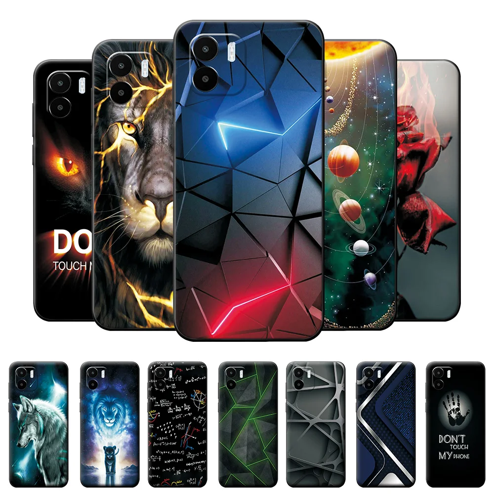 Per Redmi A1 Custodia 2022 Tpu Silicone Soft Bumper Antiurto Per Xiaomi Redmi A1 Coque Cover Posteriore Per Redmi A1 + A1 Plus Fundas