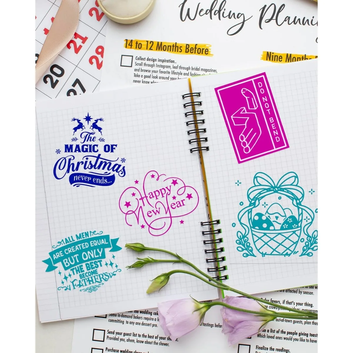 mini HD printer portable sticker label Printer Bluetooth pocket thermal printer with paper for student note inkless printing