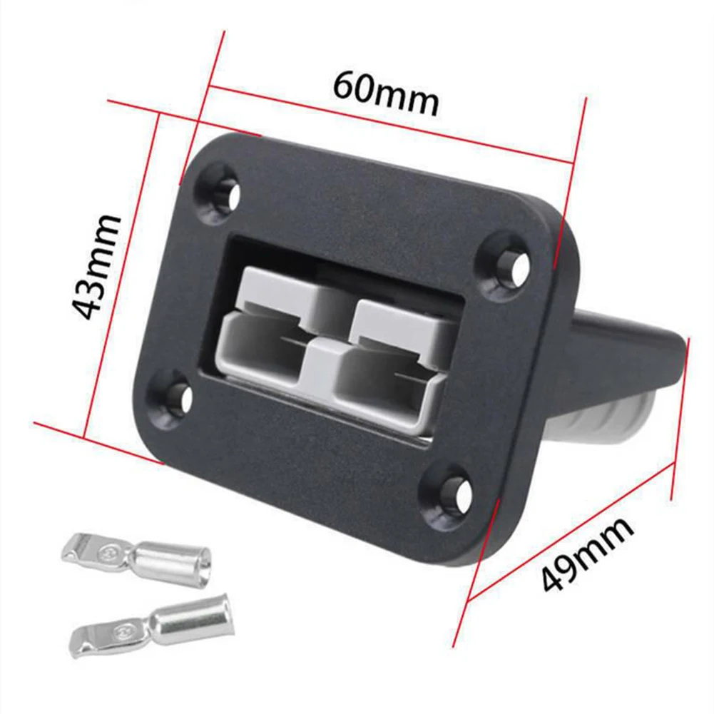 

50A Car Anderson-Plug Cigarette Lighter Socket Charger Flush Mount Recessed Plate For Caravan Camper Boat Truck