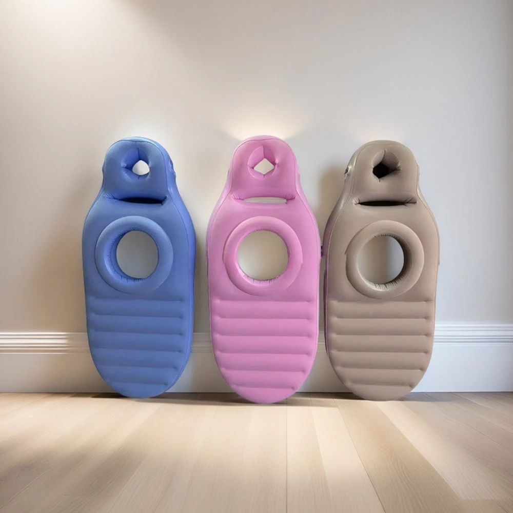 Inflatable Pregnancy Pillow Yoga Mat Maternity Body Bed Pillow O-Type Sleeping Bed PadMulti Functional Portable