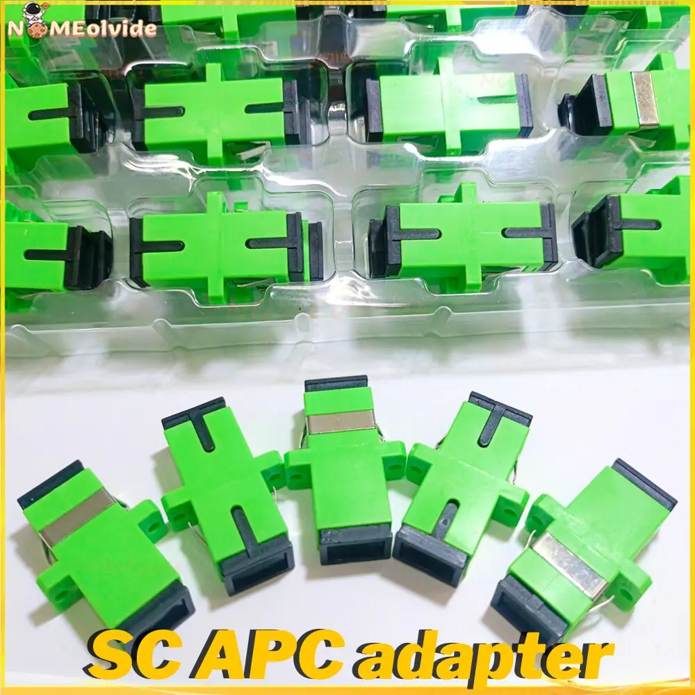 SC-Fiber-Optical-Flange-Connector-Adapter-Single-Core-SC-APC-SM-Flange ...