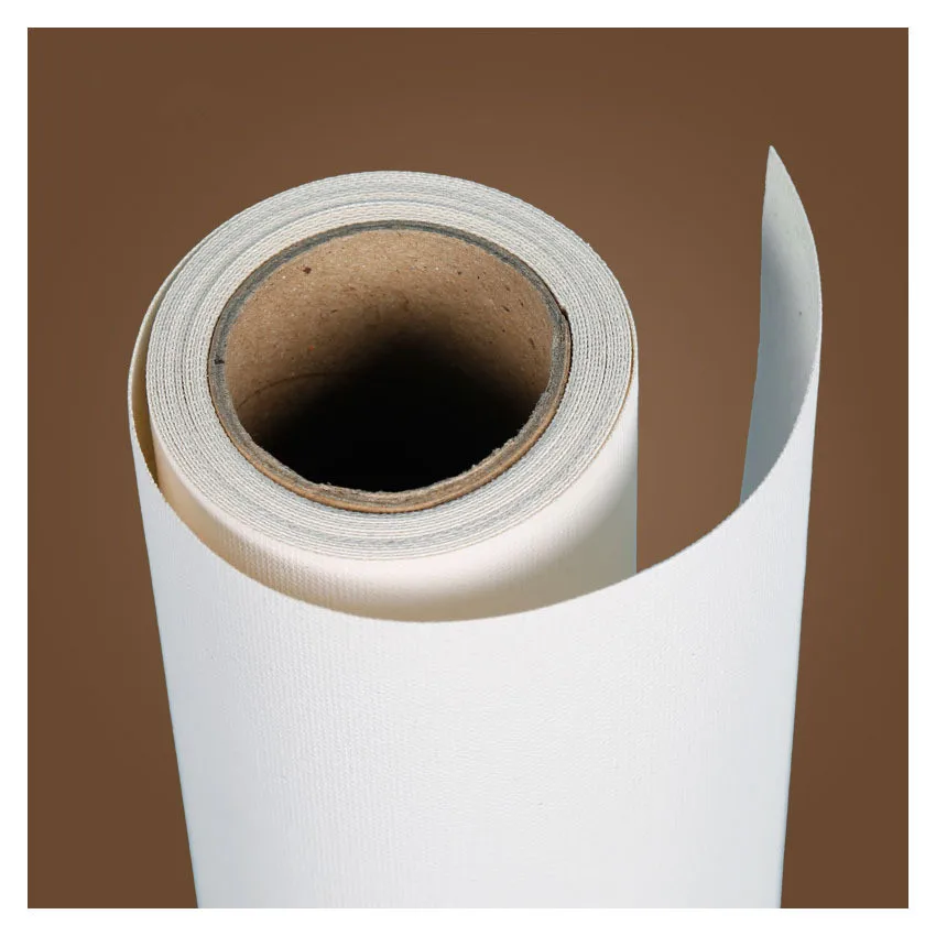 36"*30m 320gsm Matte Inkjet Digital Printing Polycotton Canvas Roll for Art Canvas