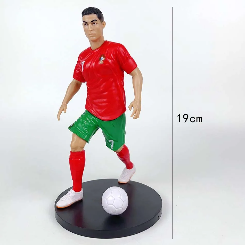 Football Soccer Cristiano Ronaldo Action Figure Kids PVC Model Toy