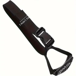 Ergonomic Car Door Handle Assist with Adjustable Nylon Strap and Secure Buckle (1pc)