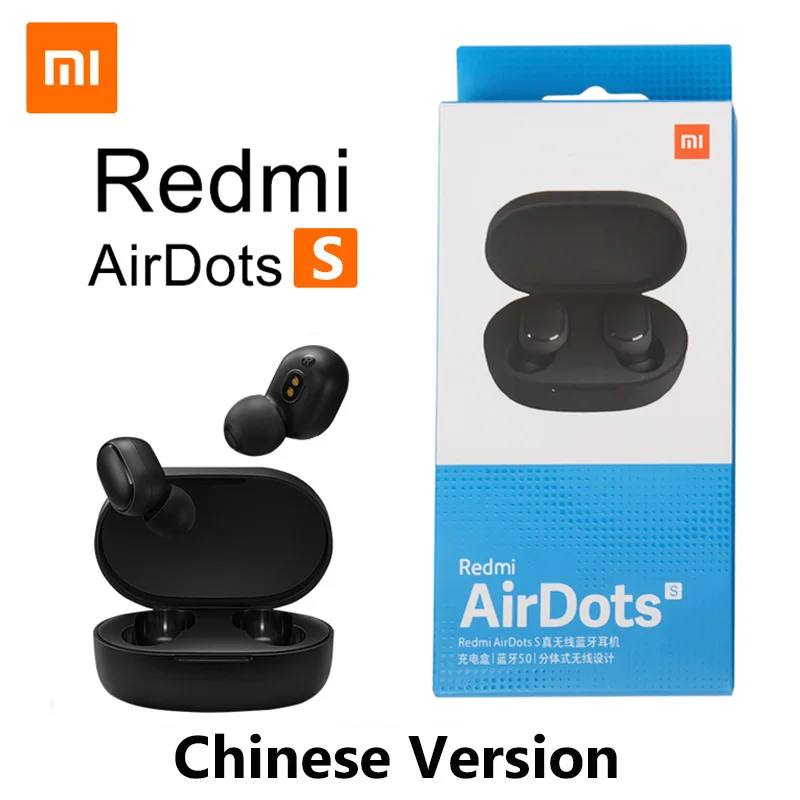 Xiaomi Redmi Airdots S True Wireless Earbuds Bluetooth 5.0 Earphone Noise Reduction Headset With Microphone for All Smart Phones |