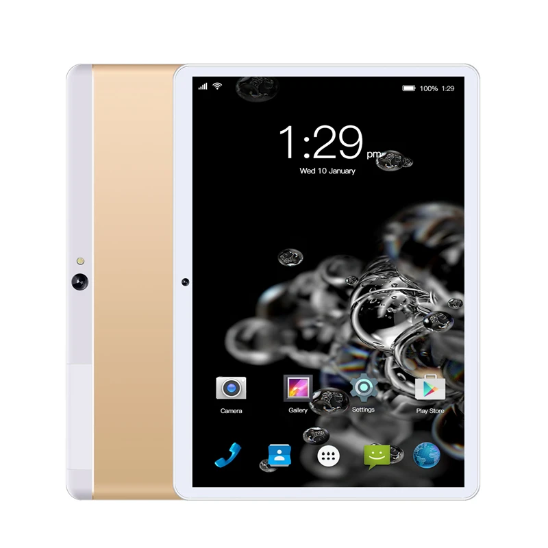 Hot Sales 10.1'' Android 7.0 K109 4G Lte Phone Call Tablet PC Quad Core 2GB RAM 32GB ROM Dual Camera WIFI 1920 x 1200 IPS Screen 5