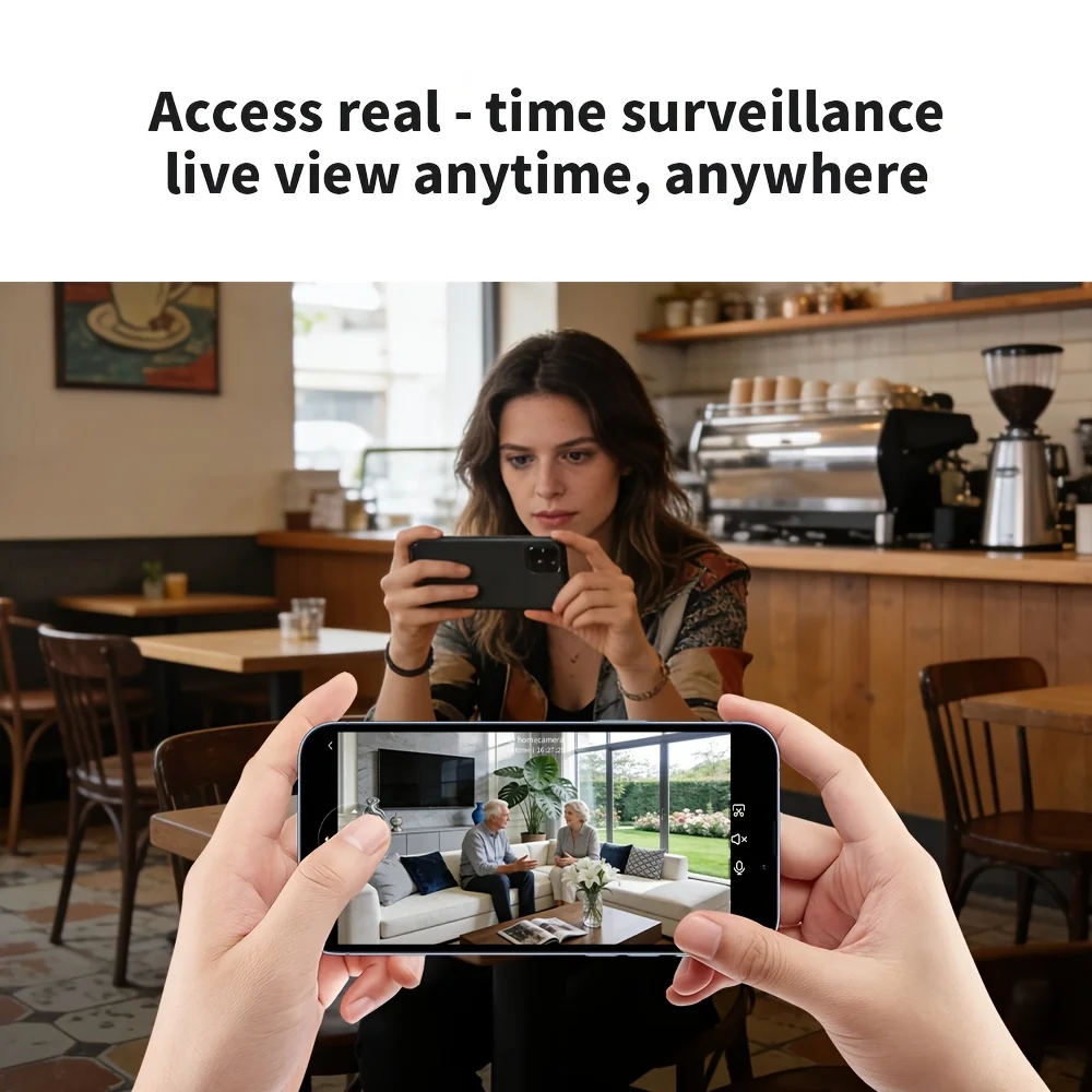 Wireless WIFI Monitoring Camera 360 degree intercom 3MP 1080P Home Security Camera Remote HD Night Vision Camera Monitor Smart Home 4