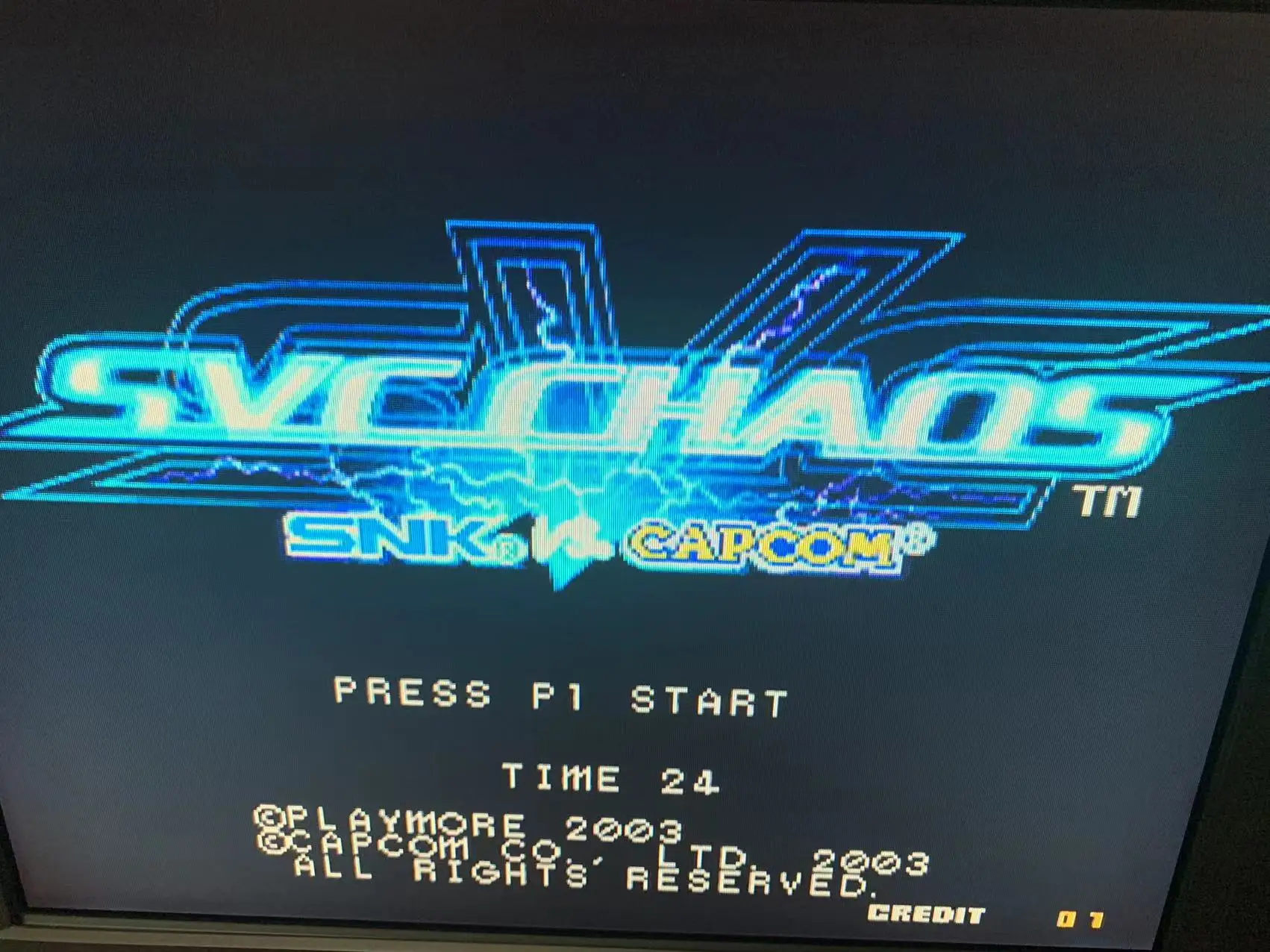 Arcade Snk Vs Capcom Svc Chaos Cassette