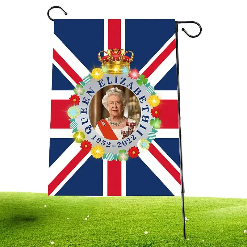 Union Jack Bunting Flags Jubilee Decorations 2022 Bunting 70th Anniversary Decoration For Garden Yard Party Supplies