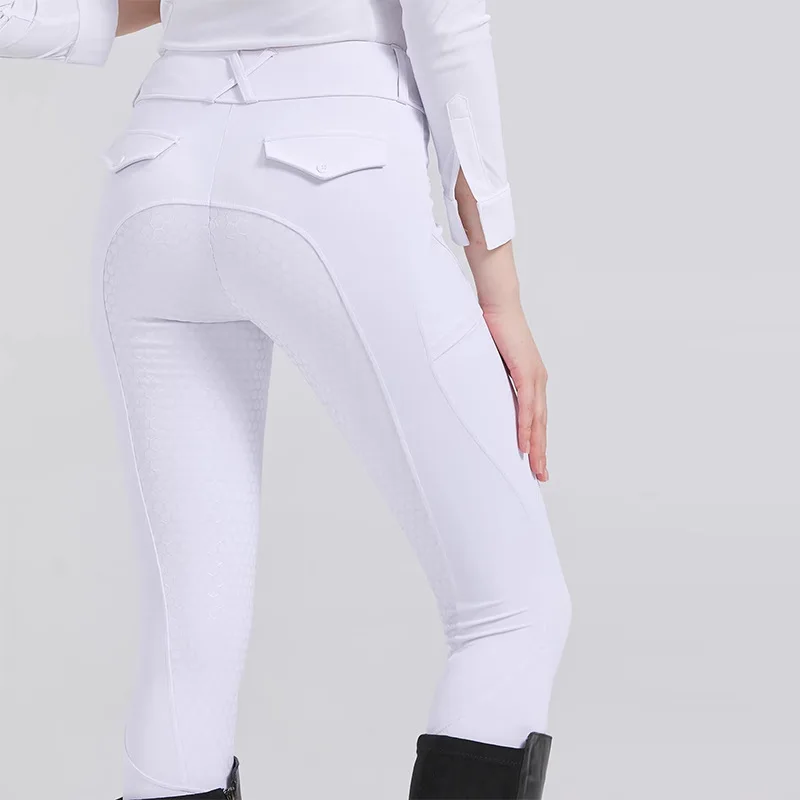 Women's Horse Riding Pants Full-Seat Breeches Equestrian Schooling Tights Outdoor Sportswear Knight Equipment Clothes 3