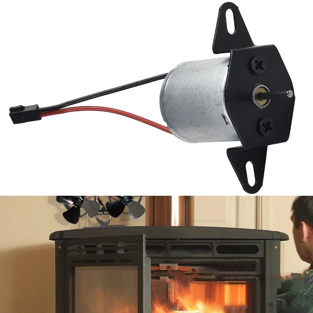 Stove Fan Replacement Motor 1500RPM Fireplace Fan Motor Home Heater Repair Parts Electric Power Generator Fireplace Access stove fan