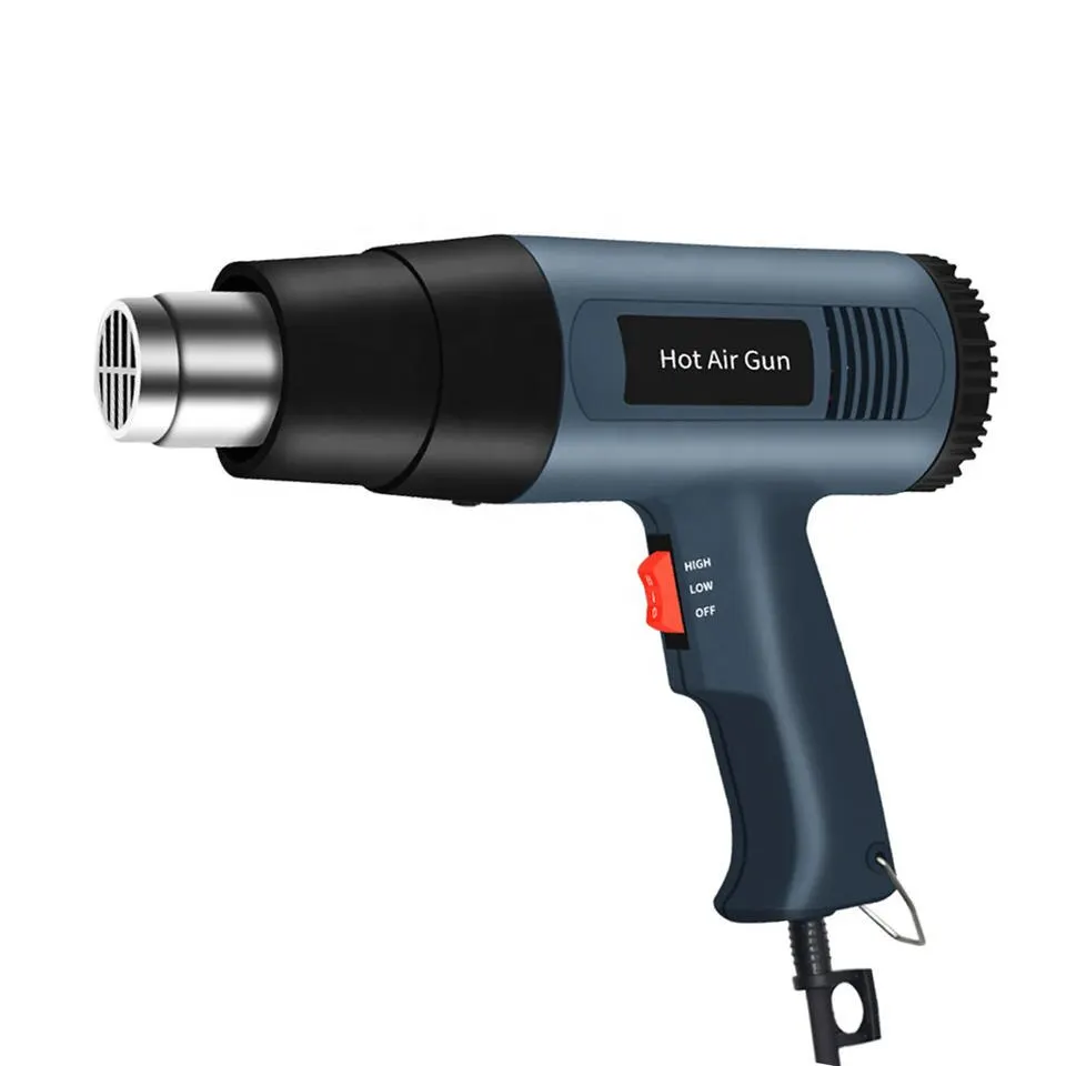 Heat Gun Variable Temperature Control Stepless Temperature Regulation (60 ℃ ~600 ℃ ) Used for Shrink Packaging of Handicraf hot air gun heat gun