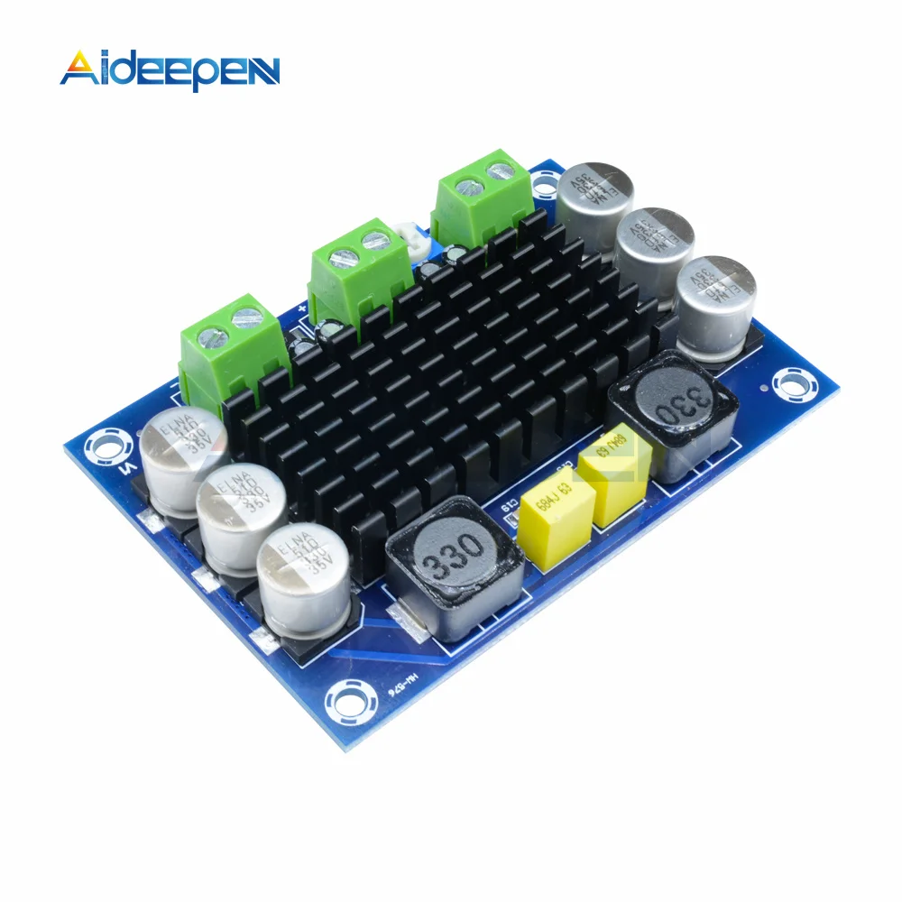 XH-M542 TPA3116D2 Mono 80W 100W Digital Amplifier Board Digital Audio Power DIY HIFI Amp Module 10-24V DC