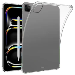 Clear Silicone Tablet Protective Cover - iPad Mini 1 2 3 4 5 (Clear)
