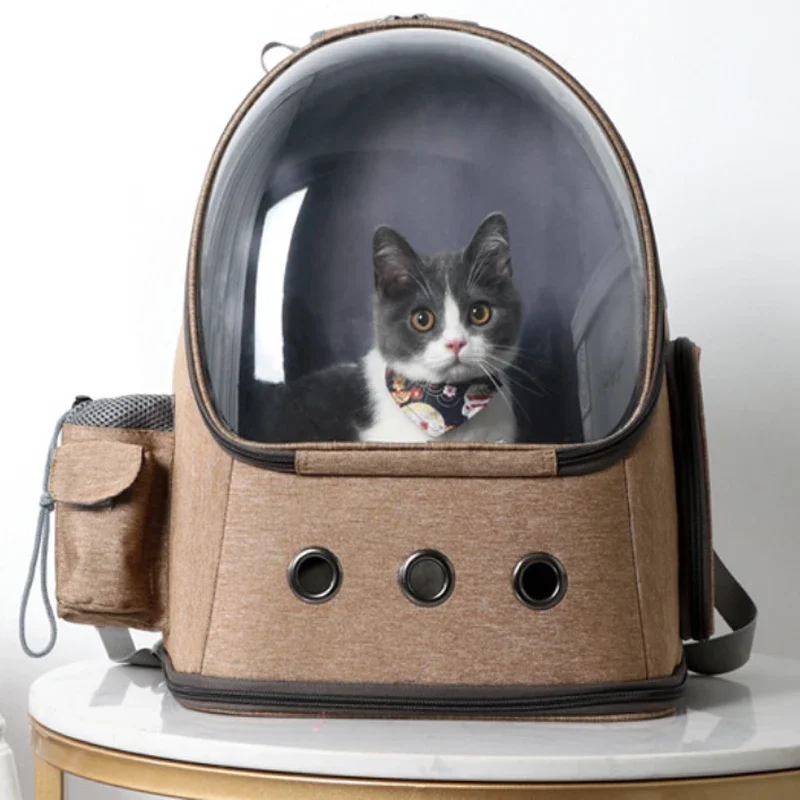 Breathable Cat Carrier Backpack for Travel and Hiking