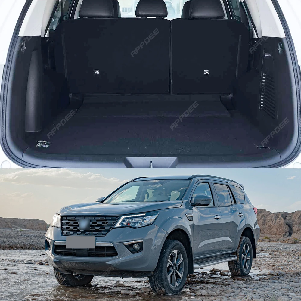 APPDEE 자동차 바닥 매트 Dongfeng Fengdu Oting Paladin 2023-2027 26 자동차 트렁크 매트 카고 라이너 풋 패드 인테리어 액세서리