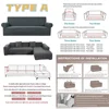 Stretch Jacquard Sofa Covers 1 2 3 4 Seater Couch Cover for Living Room Thick Sofa Slipcovers for Pets Kids Furniture Protector 3