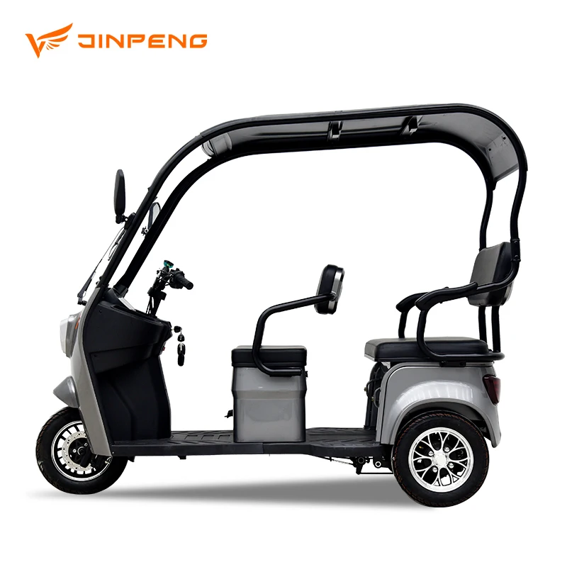 Jinpeng Mq Produttore Prezzo All'Ingrosso Di Fabbrica Triciclo Elettrico Per Passeggero 3 Ruote 25 Km/H Velocità Piombo Acido Triciclo Electrico