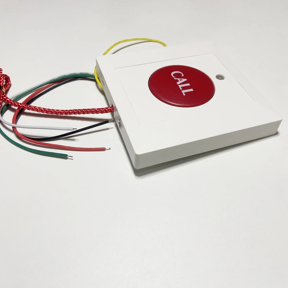Emergency Alarm Button NC NO Output Signal Options With LED Rope Style Pull To Alarm Panic Calling Auto Restoration 10 PCS