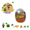 Plants Vs. Zombies Building Blocks Toy Capsules Assembled Bricks Puzzle Peashooter Anime Figure Dolls Model Toy Children Gift 4