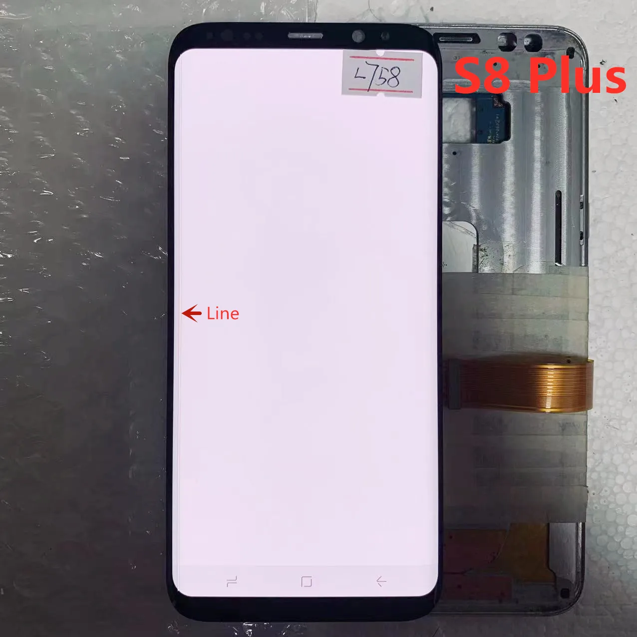 Ｚ S8 ÷ LCD ũ ü  G955A G955F G955U G955V ġ ũ ÷ ,  Ǵ  Ʈ 2