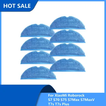 샤오미 로보락 진공 청소기 로봇용 걸레 패드, S7, S70, S75, S7Max, S7MaxV, T7s, T7s 플러스, 걸레 천 부품, 걸레 천 액세서리