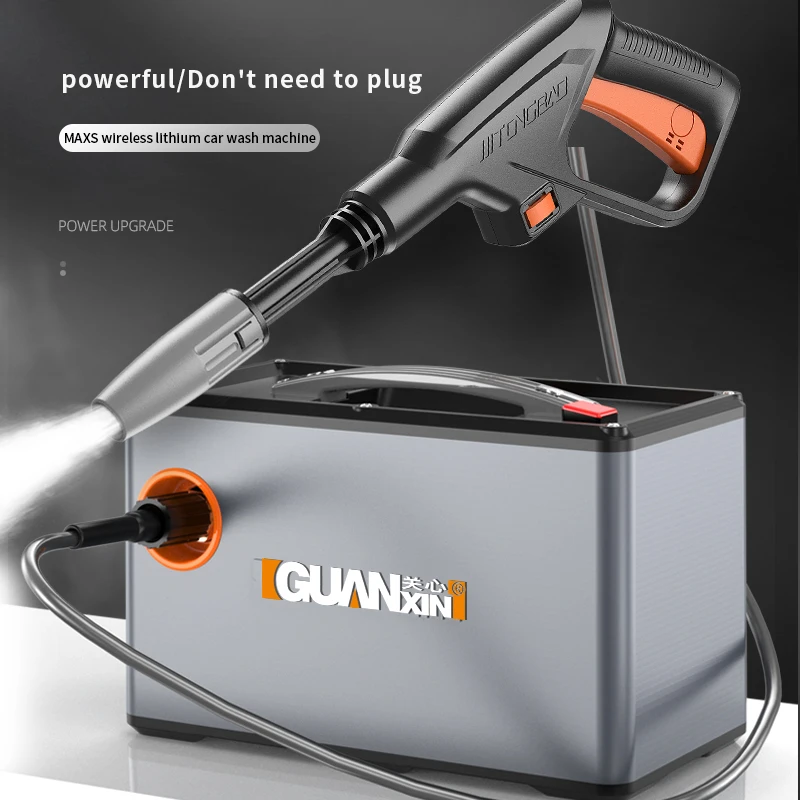 High Pressure Cleaning Washer Machine Portable Battery Wireless