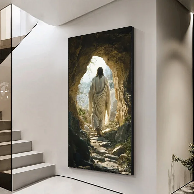 Jesus Resurrection Wallpaper: Spiritual Home Decor That Inspires Faith ...