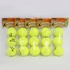 3PCS High Elasticity Tennis Professional Tennis Training Game Ball For Adult Youth Pet Thrower Dog Cat Chase Training Fun Toy