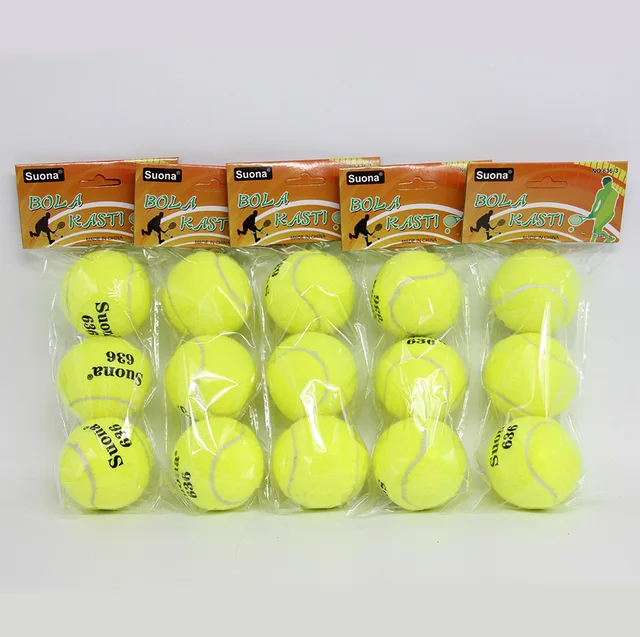 3PCS High Elasticity Tennis Professional Tennis Training Game Ball For Adult Youth Pet Thrower Dog Cat Chase Training Fun Toy 3PCS High Elasticity Tennis Professional Tennis Training Game Ball For Adult Youth Pet Thrower Dog Cat Chase Training Fun Toy