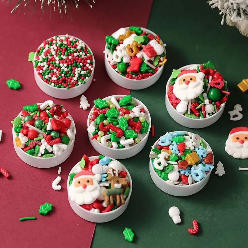 

Christmas candy Santa tree cake candy ice cream cookie decoration