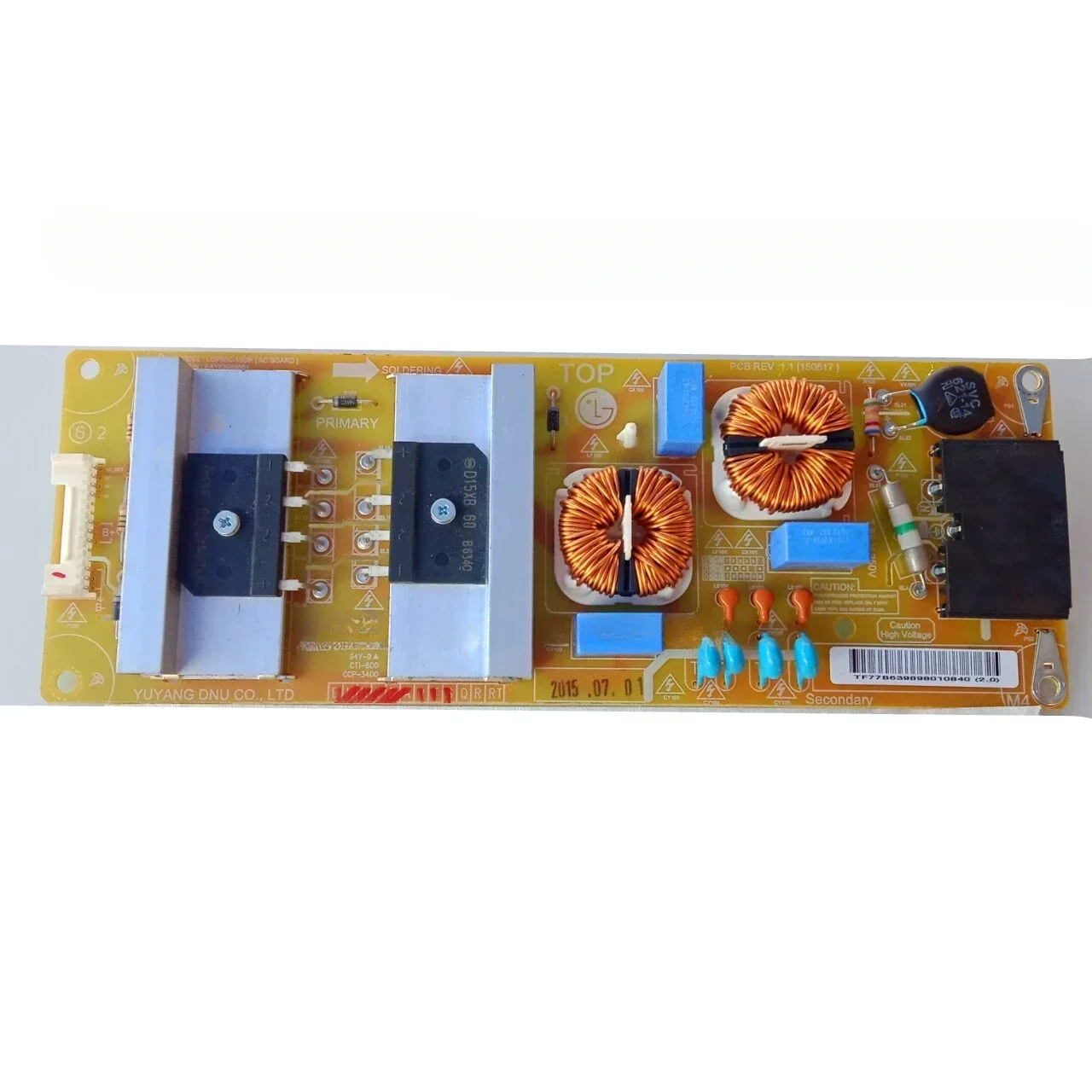 Carte Inverteur Pour TV LG 55EG920V / 55EG9200 - Modèle LGP55C-15OP (EAY63989801)