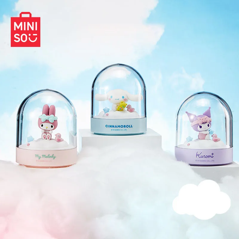 

Kawaii Kuromi My Melody Cinnamoroll, стирка благовоний, искусственные светоизлучающие украшения, аниме Sanrio, милое женское сердце, ночник