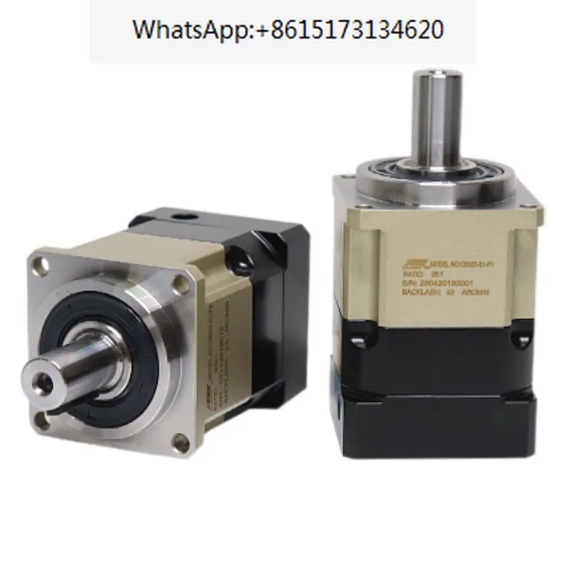 

High precision helical gear planetary reducer AB60 90 115 with servo motor 400W750W1.5KW