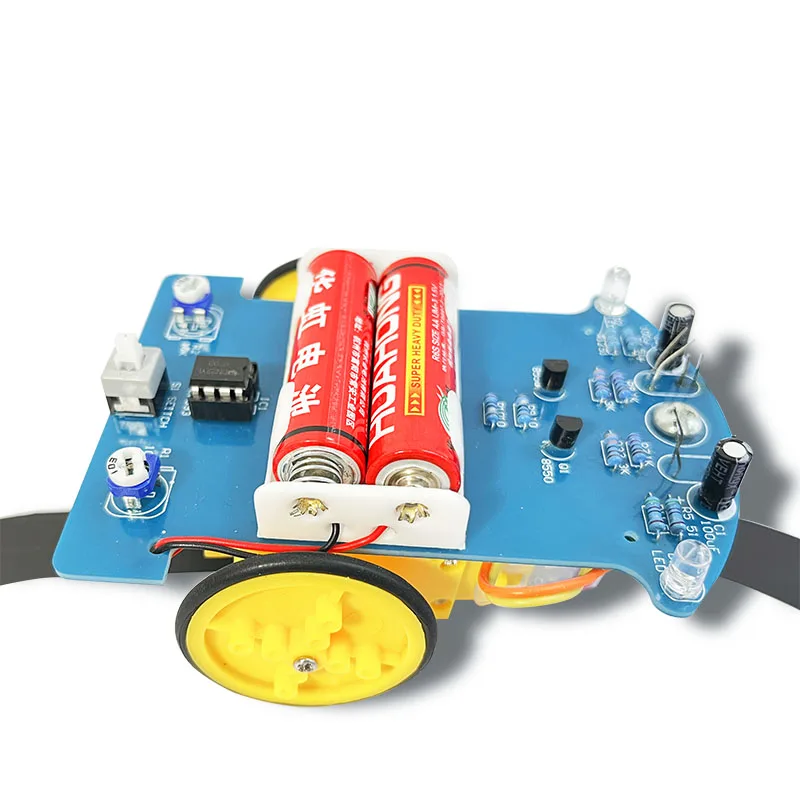Smart Robot Car DIY Kits D2-1 Intelligent Tracking Line Automobile Parts Electronic Toy Spart Parts