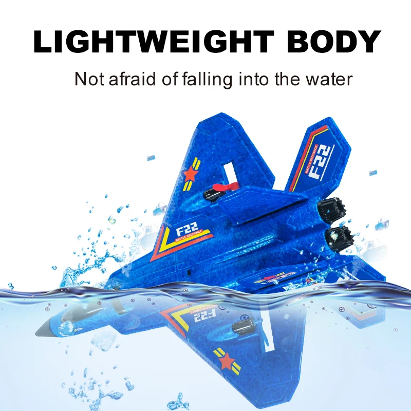 Avion RC F22 Raptor 2.4GHz – Chasseur Télécommandé PNP