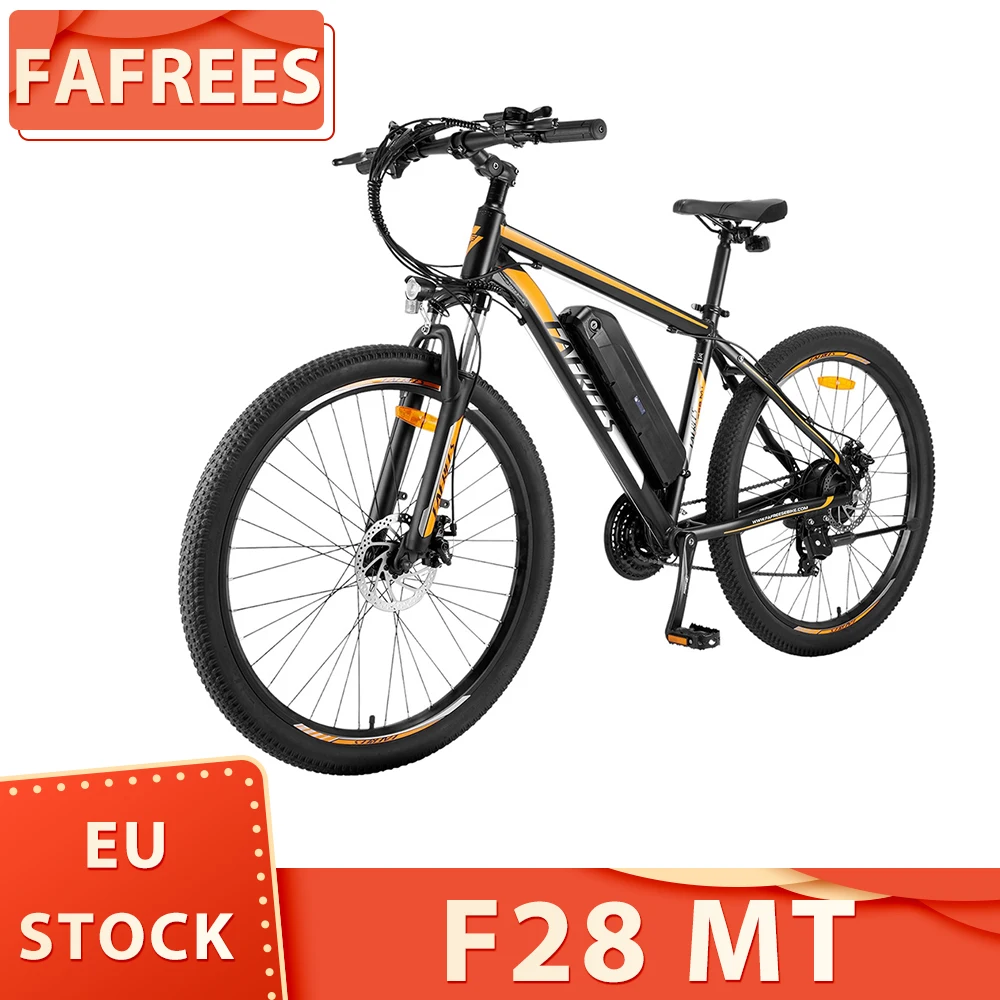 Fafrees F28 Mt Mountain Bike Elettrica 27.5*2.25 Pollici Pneumatico 250W Motore Ebike 36V 14.5Ah Batteria 25 Km/H Velocità Massima 90-110Km Max Rang