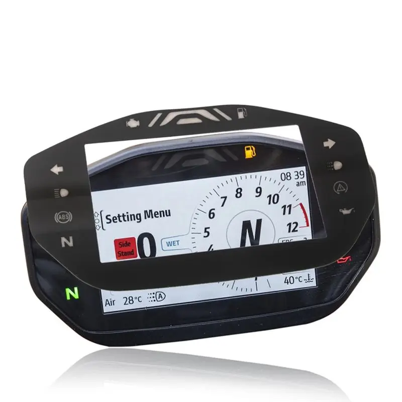 ABTC-대시보드 화면 보호기 Ducati Hypermotard 950 Streetfighter V2 대시보드 스티커 용 오토바이 계기판 필름