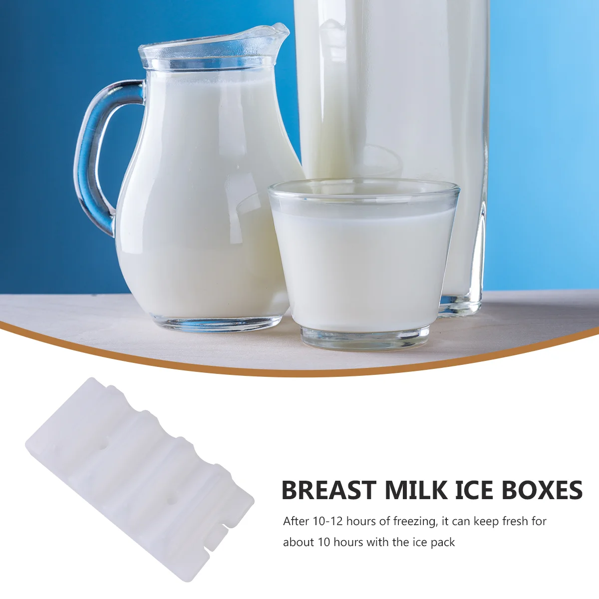 Breast Ice Box Storage Bags Insulated Container for Breastmilk Baby Bottle Food Containers Kitchen Lasting