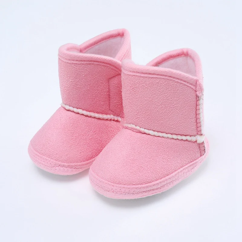Prewalker Toddler Boots Premium Soft Anti-Slip Sole Warm Winter Boots for Infant Baby Girls 1