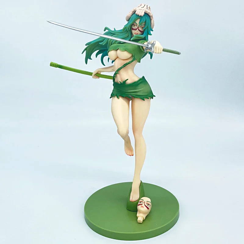 Bleach Neliel Tu Oderschvank Collectible PVC Action Figure - 24cm Double Head Replaceable Decoration