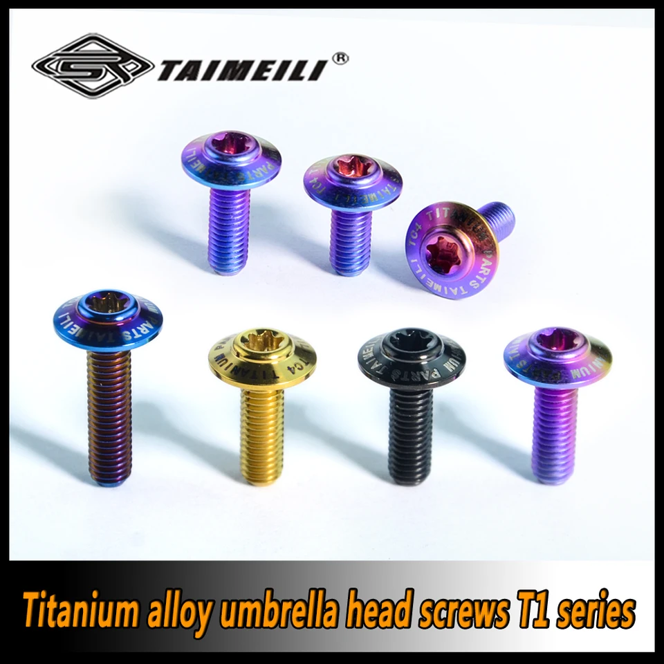 thumbnail image 2 of Tgou Titanium Bolt M8x15mm Square Hex Screws W/ Dust Cap Gasket For 2 of 11