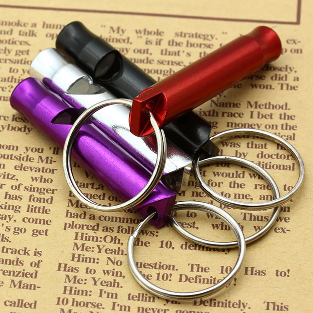 Fischietto Multifunzione Portatile Fischietto Di Emergenza Portachiavi Regali Di Squadra Campeggio Escursionismo Strumenti All'Aperto Portachiavi Con 