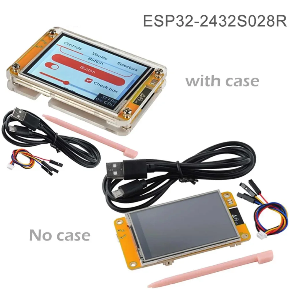 รูปสินค้า หน้าจอสัมผัส 2.8 นิ้ว ESP32 สำหรับโปรเจกต์ DIY