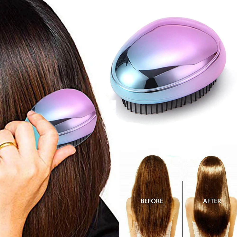 Lonic cepillo eléctrico para el pelo, peine de masaje estático Frizz, para modelar cabello, peines mágicos TT|Peines| - AliExpress