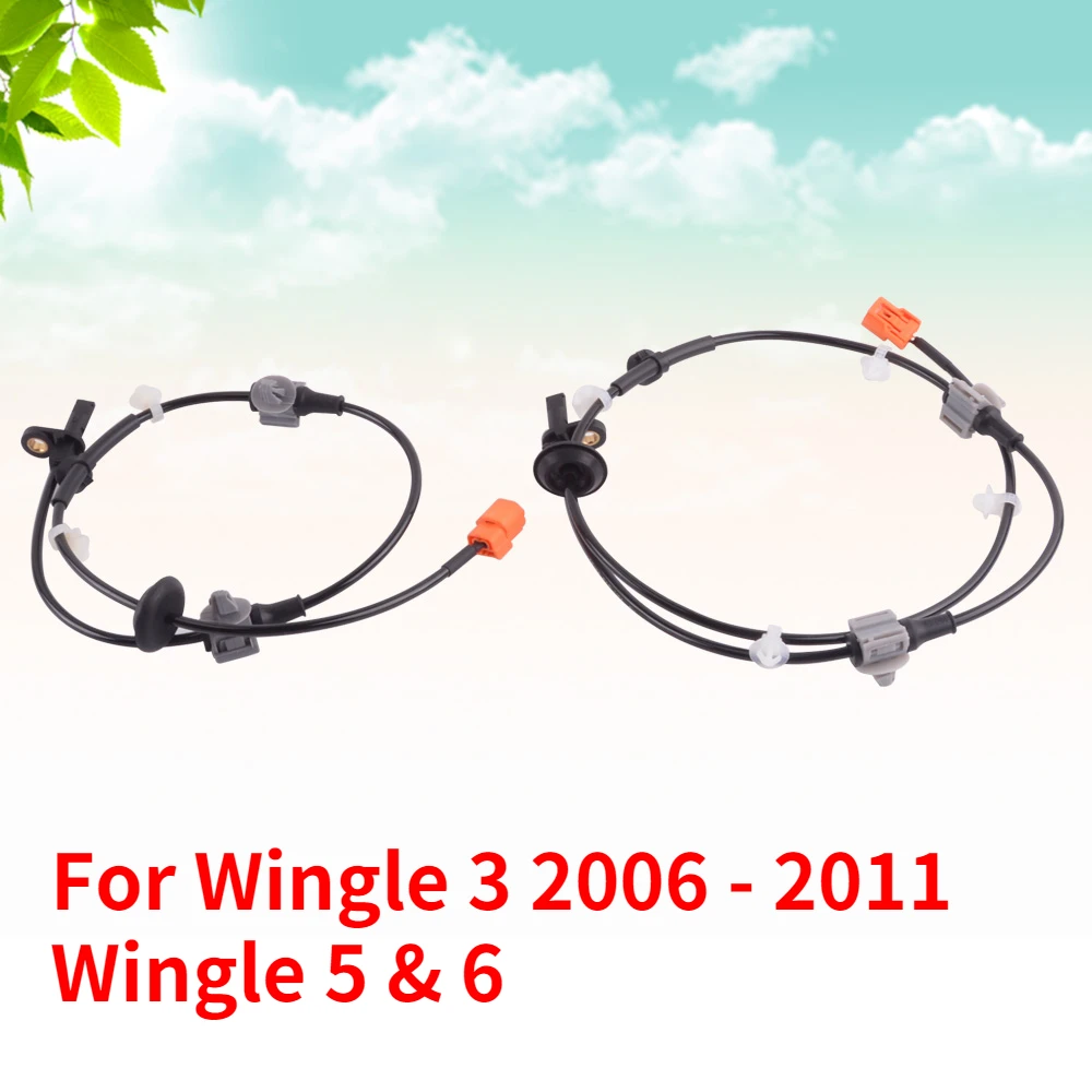 CAPQX Front Rear Left Right ABS Wheel Speed Sensor For Great Wall Wingle 3 2006 2007 2008 2011 Wingle 5 & 6 V240 V200 STEED A5