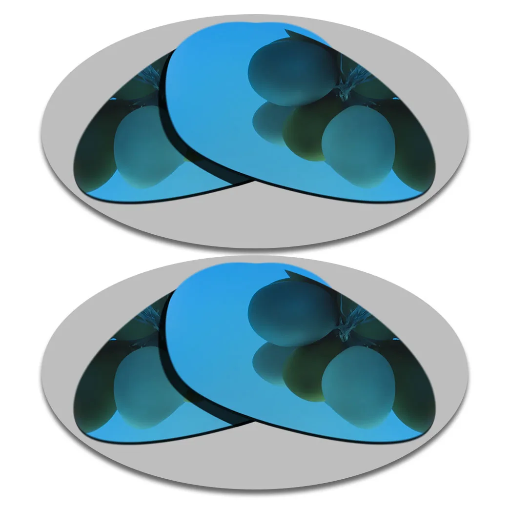 

2 Pairs Sky Blue&Sky Blue Lenses Replacement For-Minute 1.0 Polarized Sunglasses