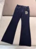 Spring Summer New Slim-Fit Flared Stretch Jeans 1
